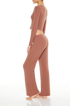 VANILLA Flare Pajama Pants, image 3