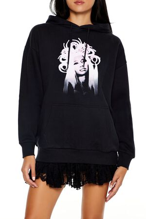 BLACK/MULTI Nicki Minaj Graphic Hoodie, image 1