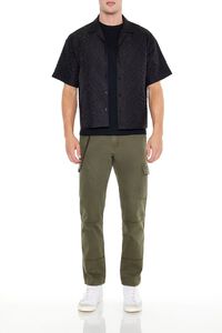 BLACK Oversized Textured Shirt, image 2