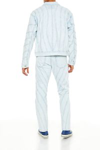 LIGHT DENIM Bleach Wash Slim-Fit Jeans, image 4