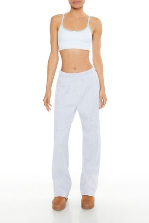 BLUE/WHITE Seamless Striped Bralette, image 2