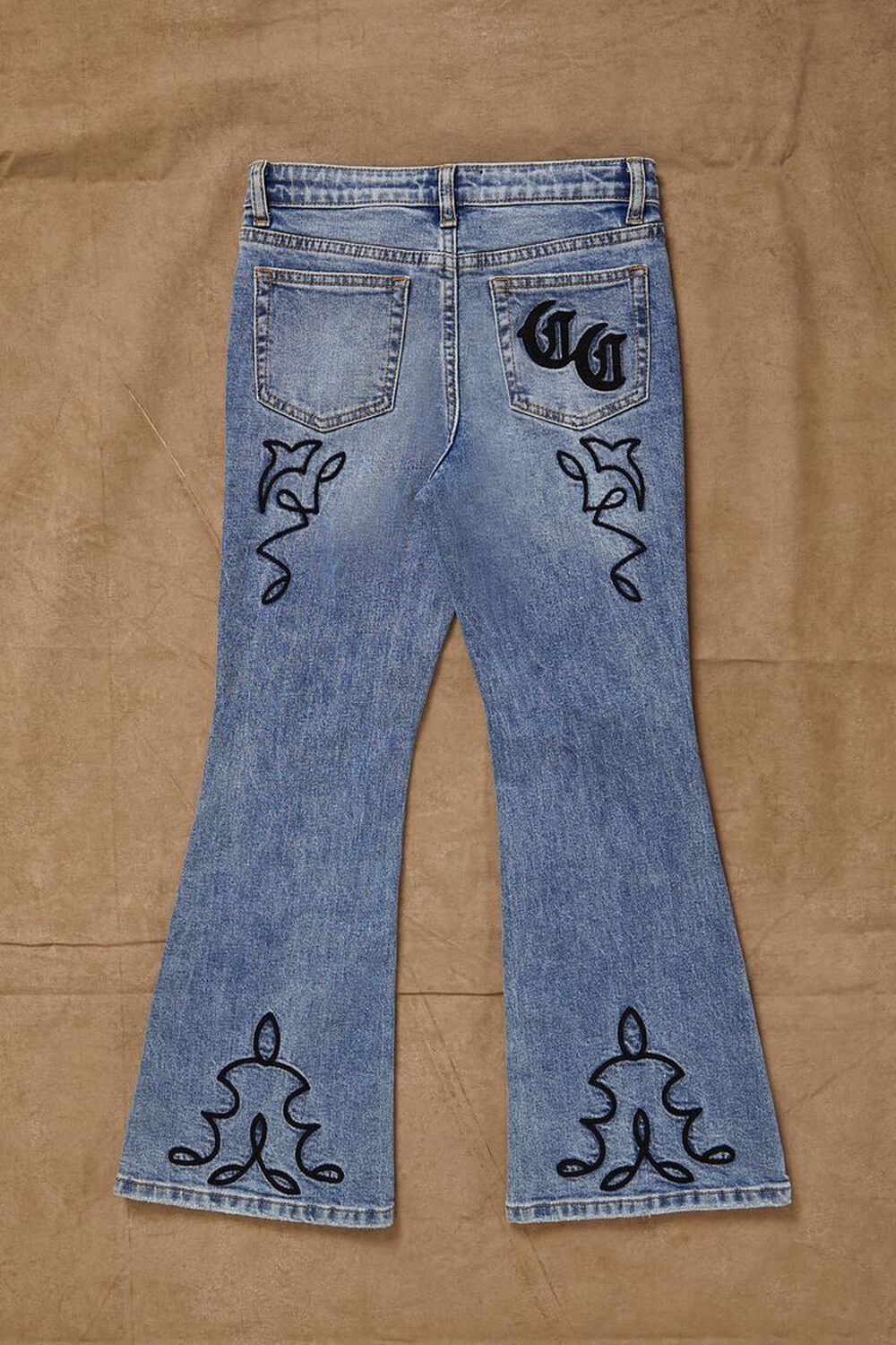 LIGHT DENIM/MULTI Girls Compton Cowboys Jeans (Kids), image 2