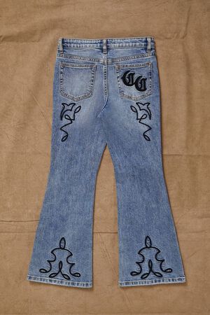LIGHT DENIM/MULTI Girls Compton Cowboys Jeans (Kids), image 2