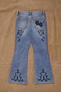 LIGHT DENIM/MULTI Girls Compton Cowboys Jeans (Kids), image 2