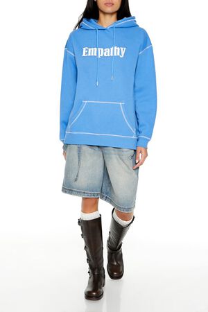 LIGHT BLUE/MULTI Empathy Fleece Hoodie, image 2