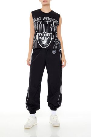 BLACK/MULTI Las Vegas Raiders Muscle Tee, image 2