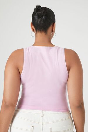 AGAVE Plus Size Cropped Tank Top, image 3