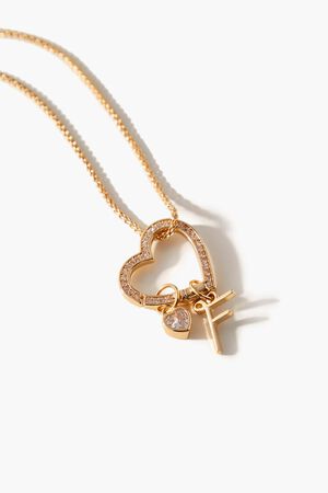 GOLD/Z Frasier Sterling Initial Necklace, image 2