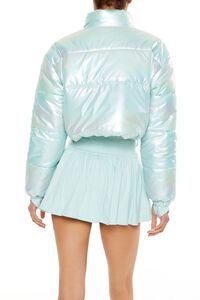 SEAFOAM Active Iridescent Puffer Jacket, image 5