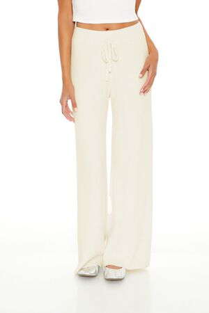 SEASHELL Sweater-Knit Wide-Leg Pants, image 2
