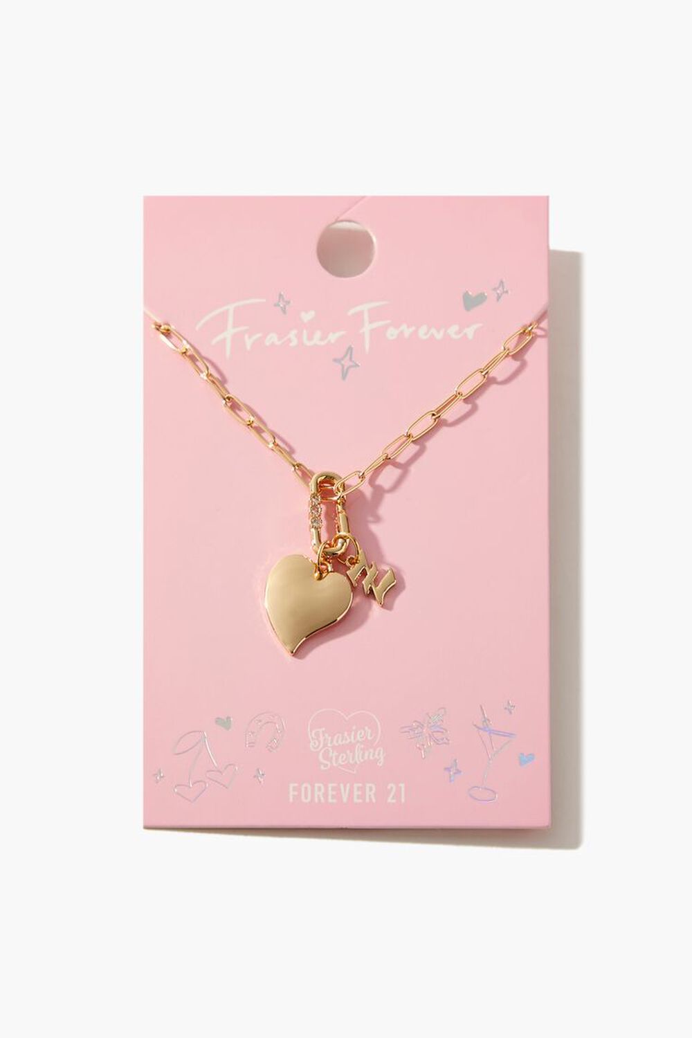 GOLD/Z Frasier Sterling Initial Necklace, image 3