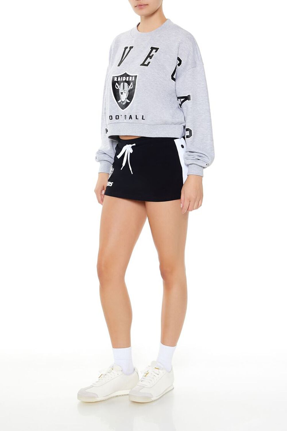 BLACK/MULTI Las Vegas Raiders Skort, image 3