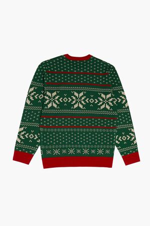 GREEN/MULTI Son of a Nutcracker Elf Christmas Sweater, image 2