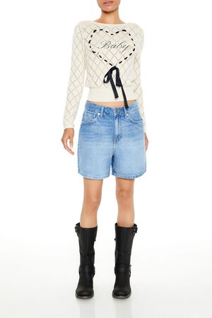 CREAM Baby Heart Bow Sweater, image 2