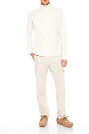 CREAM Cable Knit Turtleneck Sweater, image 2