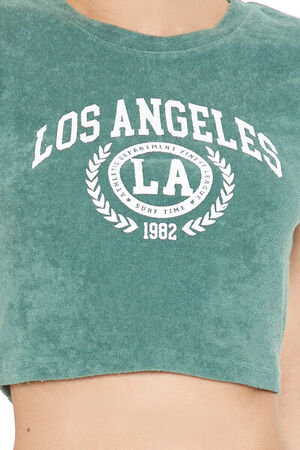 CYPRESS  Los Angeles Graphic Cropped Tee, image 3