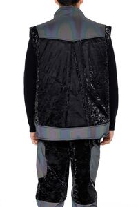 BLACK/GREY Active Waterproof Reflective Ski Vest, image 5