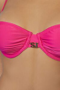 SHOCKING PINK Sports Illustrated Bikini Top, image 5