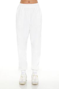 WHITE Active High-Rise Joggers, image 2