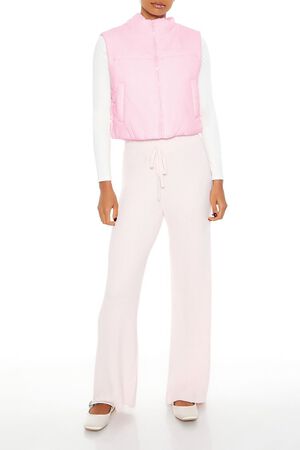 PRINCESS Quilted Cropped Puffer Vest, image 2