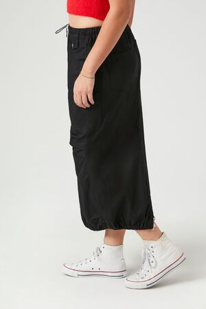 TAUPE Cargo Midi Skirt, image 3