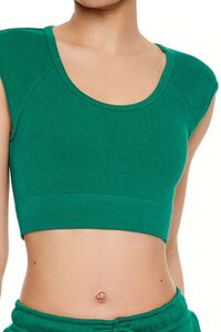 JUNIPER Active Seamless Raglan Crop Top, image 3
