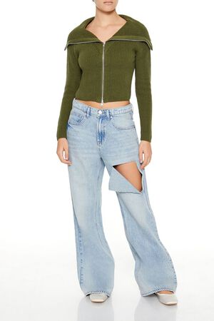 CYPRESS  Zip-Up Cardigan Sweater, image 2