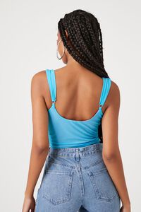 BLUE/PINK Mesh Sweetheart Bodysuit, image 3