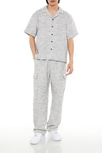 CREAM/MULTI Cropped Striped Shirt, image 2