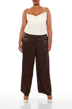 EGRET Plus Size Beaded Cropped Cami, image 2