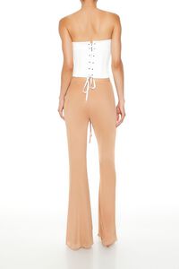 CAMEL Ruched Drawstring Mesh Pants, image 4