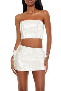 EGRET Sequin Tube Top, image 1