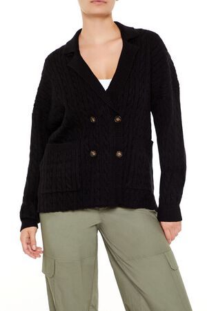 ROOT BEER Double-Breasted Cardigan Sweater, image 1