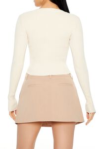 CREAM Cropped Rib-Knit Sweater, image 5