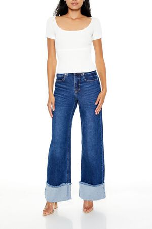 CAPPUCCINO Ribbed Sweater-Knit Tee, image 2