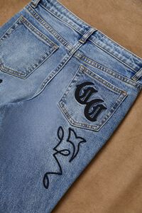LIGHT DENIM/MULTI Girls Compton Cowboys Jeans (Kids), image 4