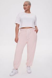 ROSE Plus Size Fleece Joggers, image 5