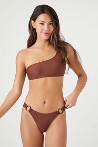 CAPPUCCINO Tortoiseshell Ring Bikini Bottoms, image 5
