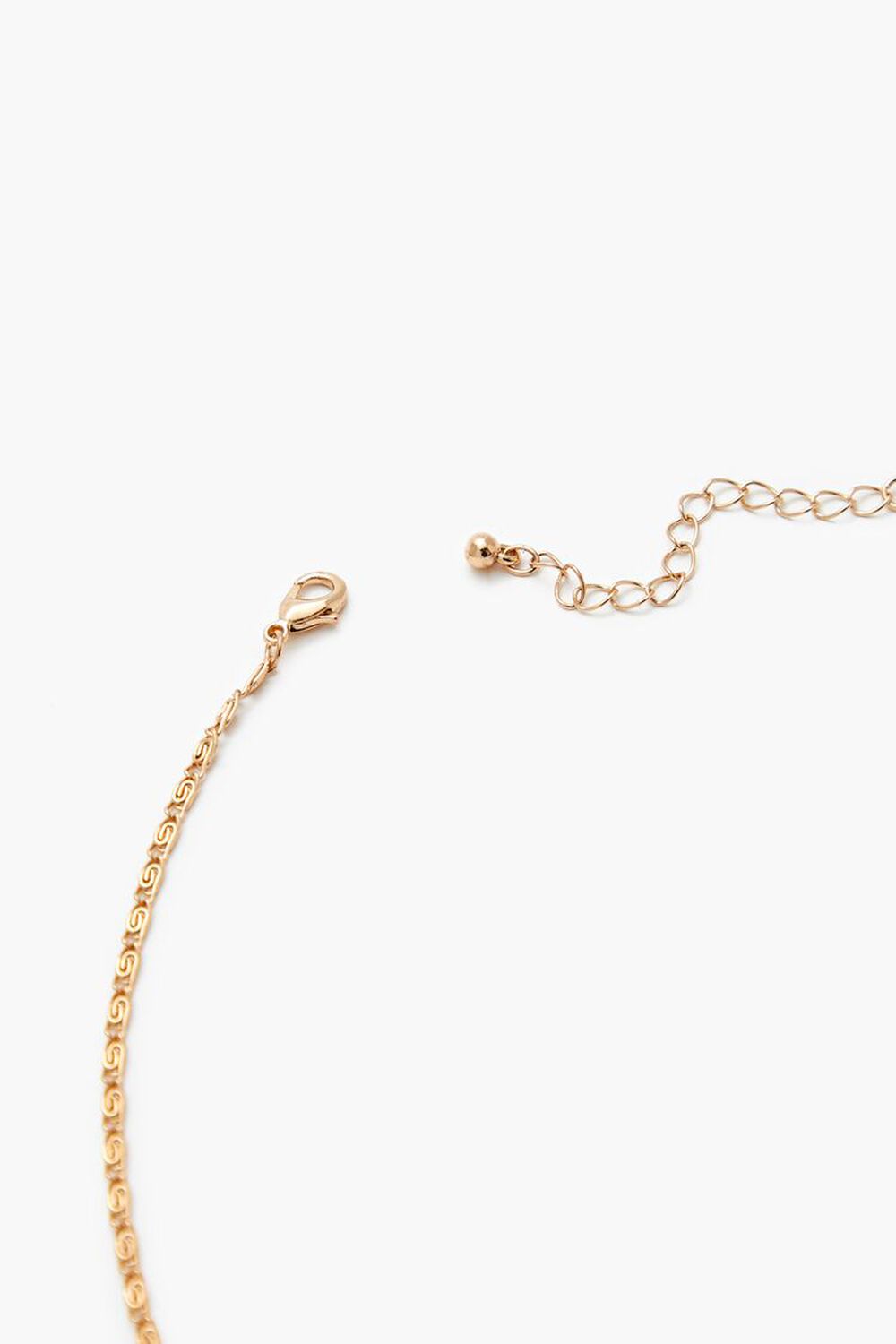 GOLD/MULTI Iridescent Cross Pendant Necklace, image 3