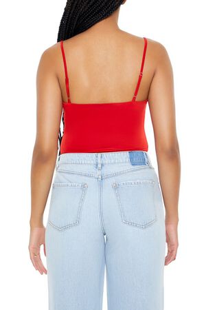 RED Bustier Cami Bodysuit, image 3