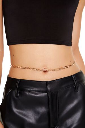 GOLD Anchor Belly Chain, image 1