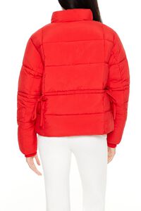 HIGH RISK RED Quilted Zip-Up Puffer Jacket, image 5