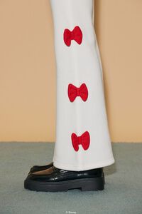 WHITE/MULTI Disney Minnie Mouse Bow Sweatpants, image 6
