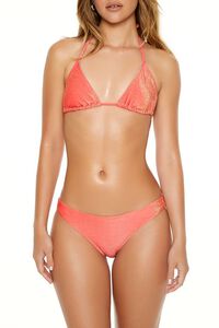 TOMATO Shimmer Cheeky Bikini Bottoms, image 4
