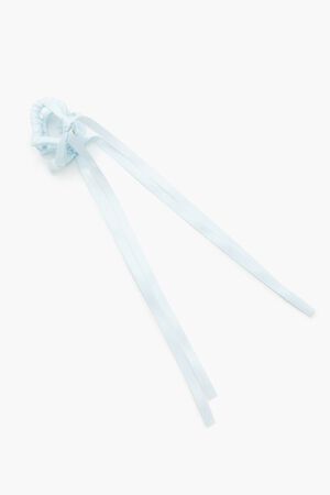 BLUE Wrapped Bow Claw Hair Clip, image 3