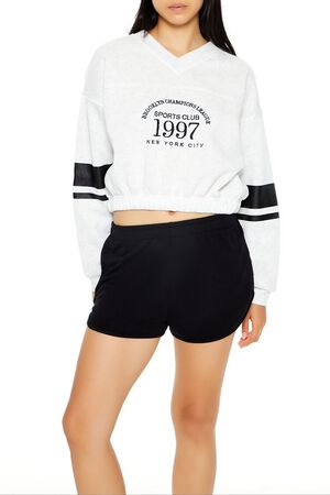 HEATHER GREY/MULTI Brooklyn Champions League Pullover, image 1