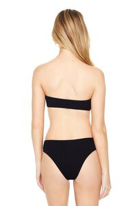 BLACK Seamless Bandeau Bikini Top, image 3