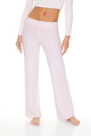BLOSSOM Sweater-Knit Flare Pants, image 2