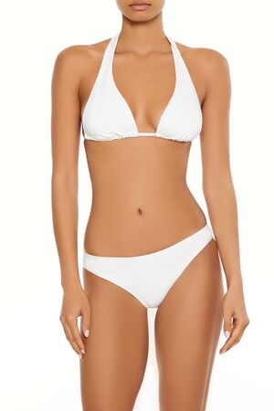 WHITE Essentials Cheeky Bikini Bottoms, image 3