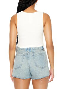 WHITE Cropped Tank Top, image 3